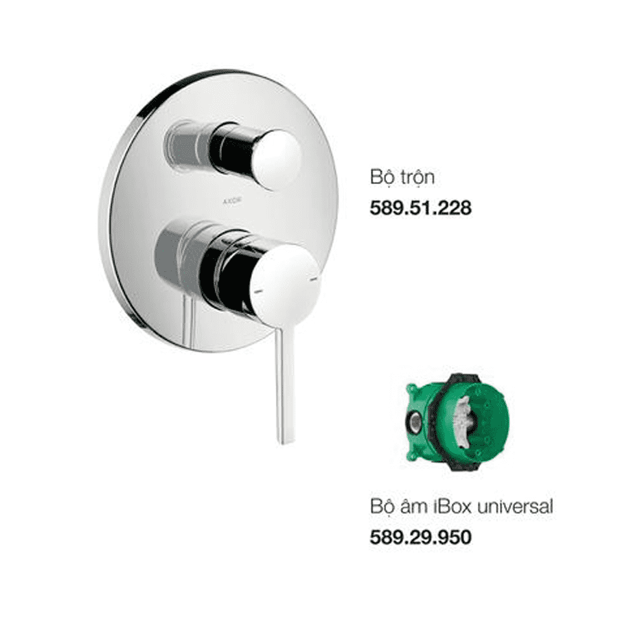 Bộ trộn âm AXOR Starck 2 đường nước 589.51.229
